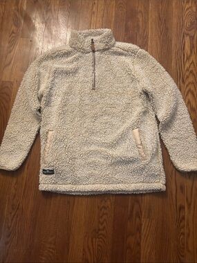 Simply Southern Cream Sherpa Vest